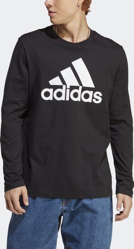 adidas longsleeve zwart